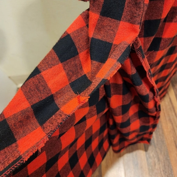 Ashford and Brooks Men's Flanel Plaid long Sleeves Cotton Blend nighhyshirt 3XL - Picture 10 of 11